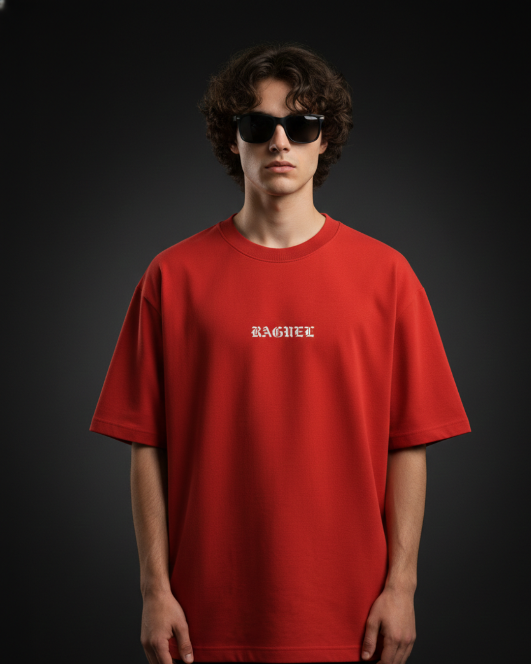 Raguel Red Oversize T-Shirt