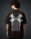 Cage Coffee Acidwash Oversize T-Shirt