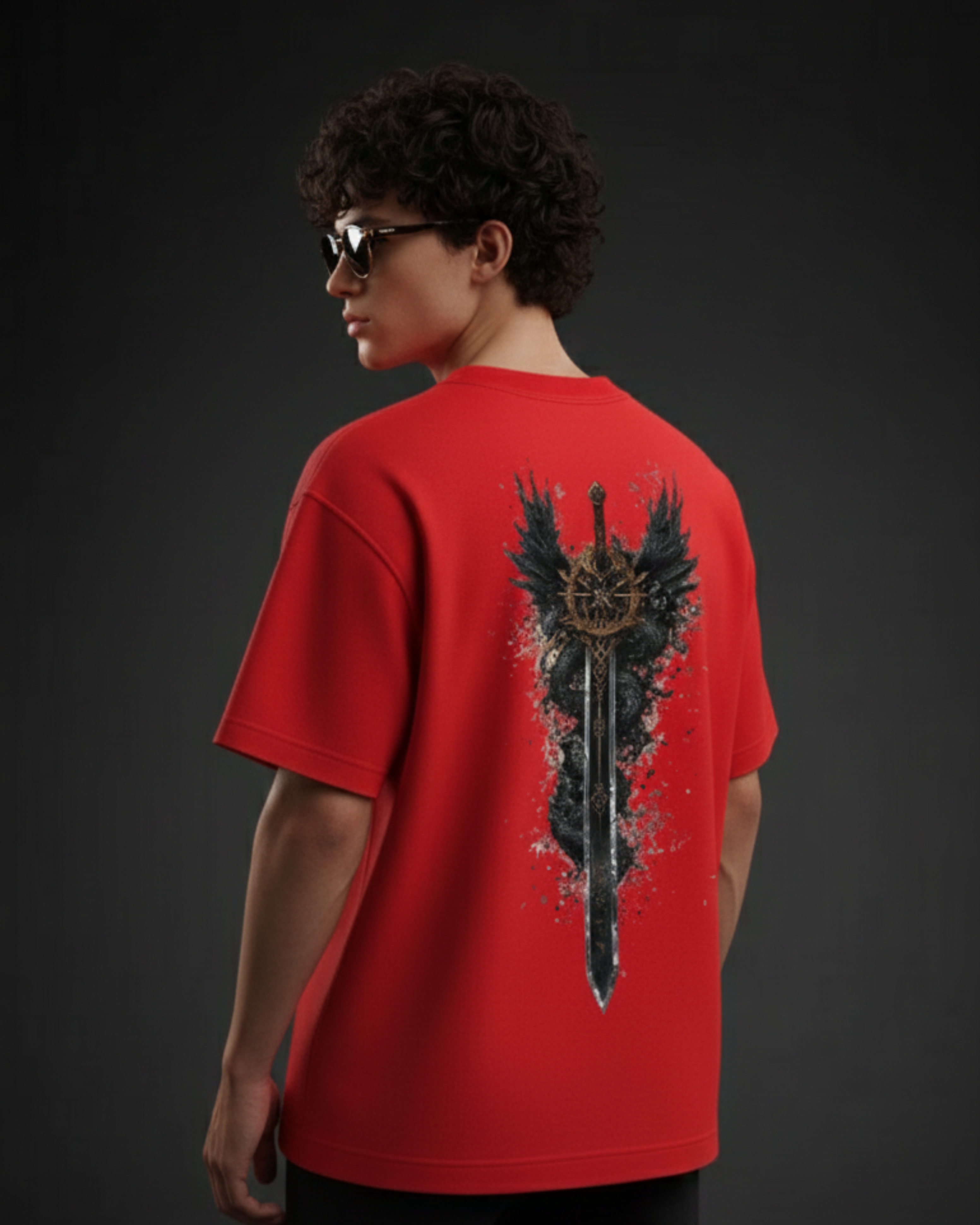 Snake Sword Oversize T-Shirt