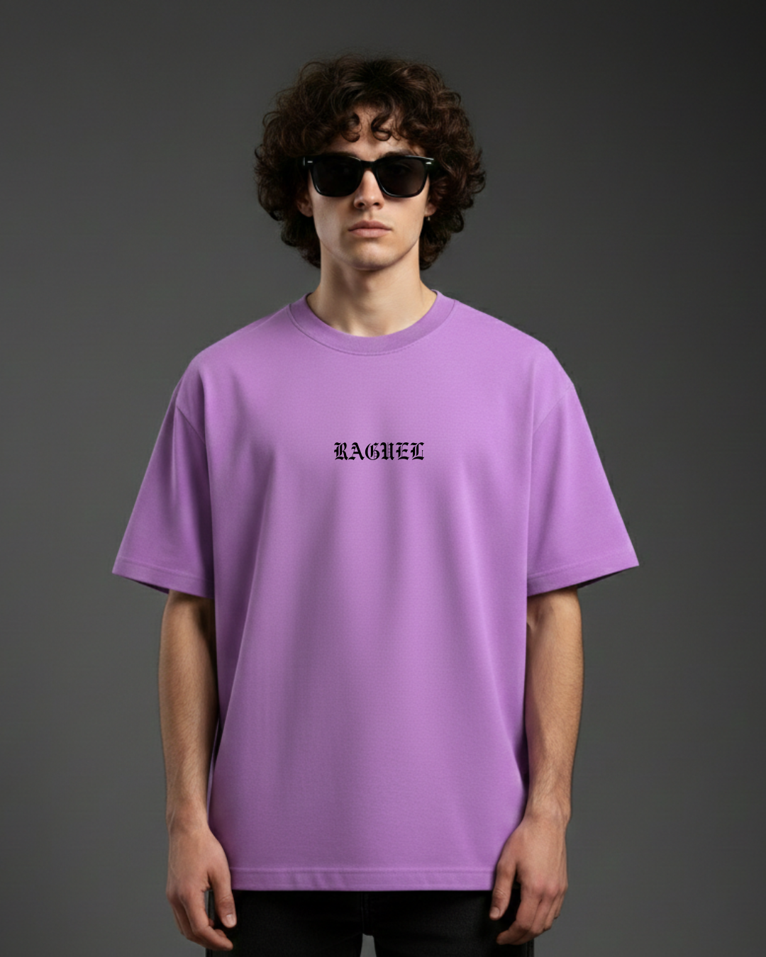 Raguel Lavender Oversize T-Shirt