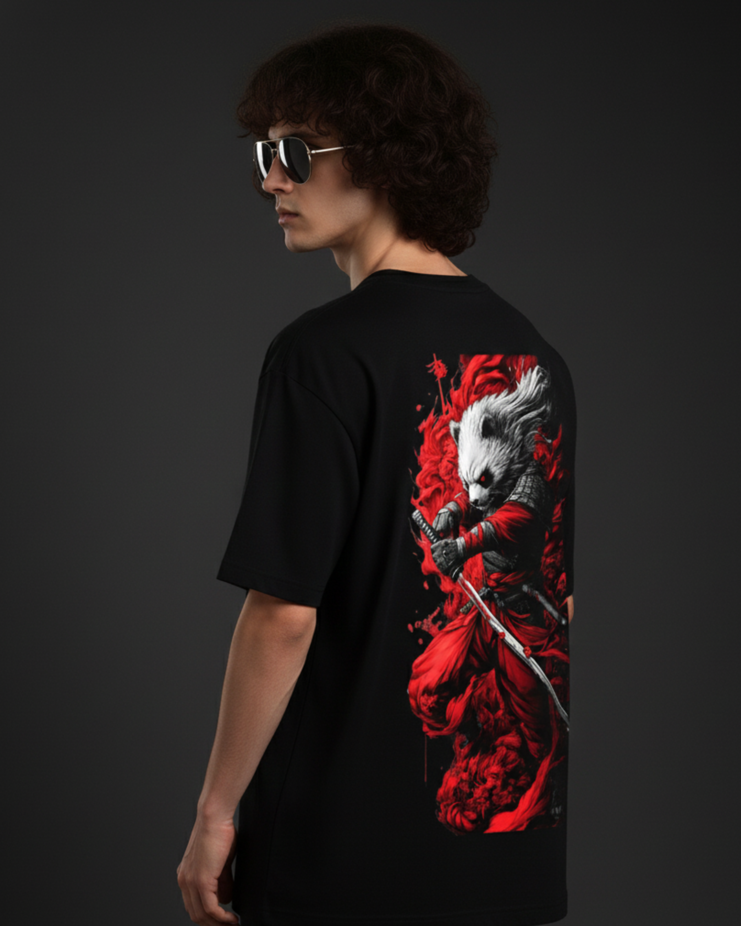 Giant Raccoon Oversize T-Shirt