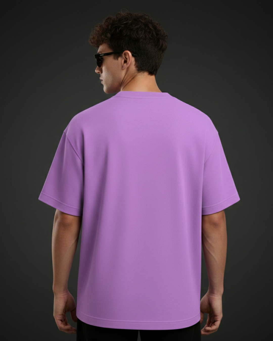 Raguel Lavender Oversize T-Shirt