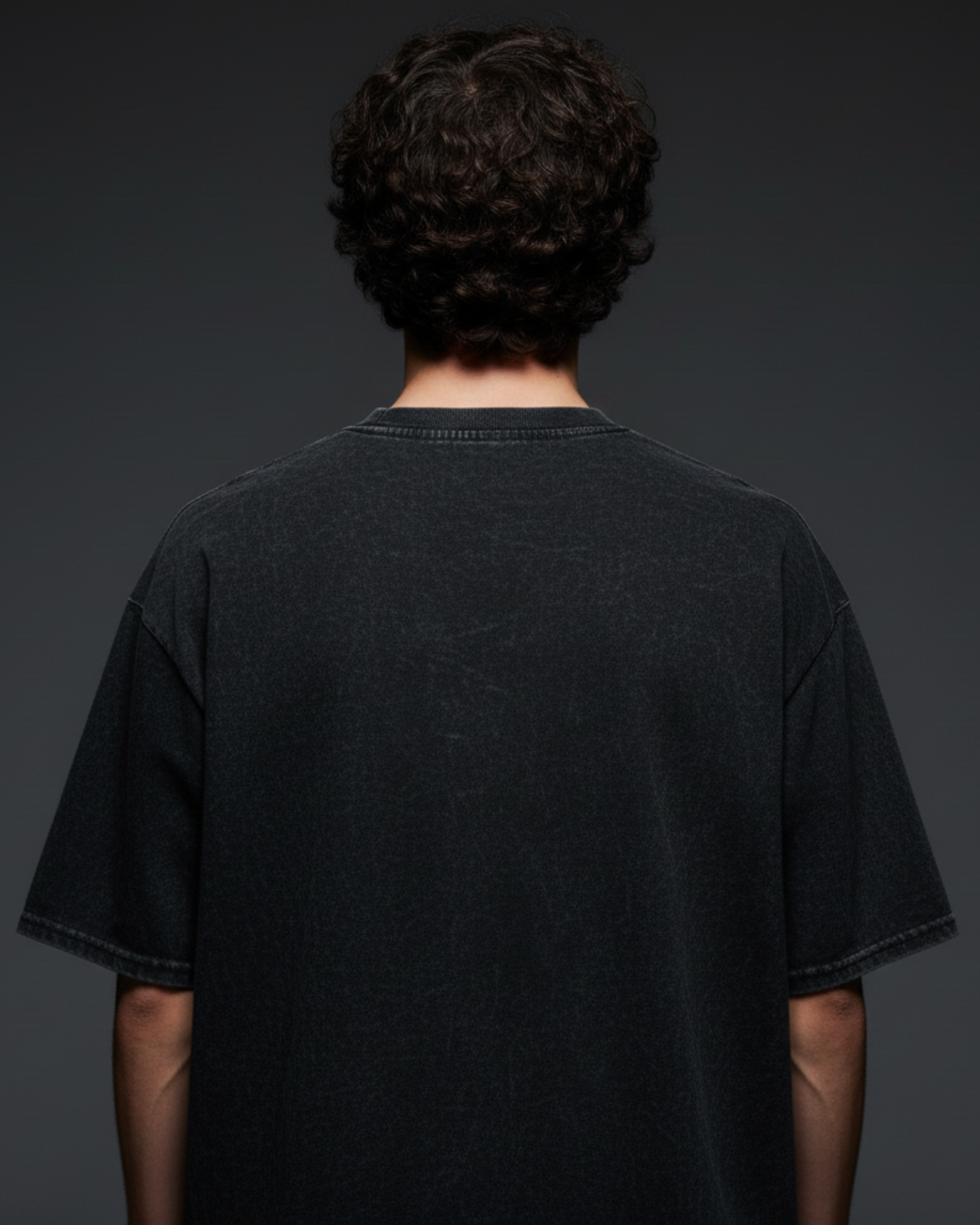 C-Rag Black Acidwash Oversize T-Shirt