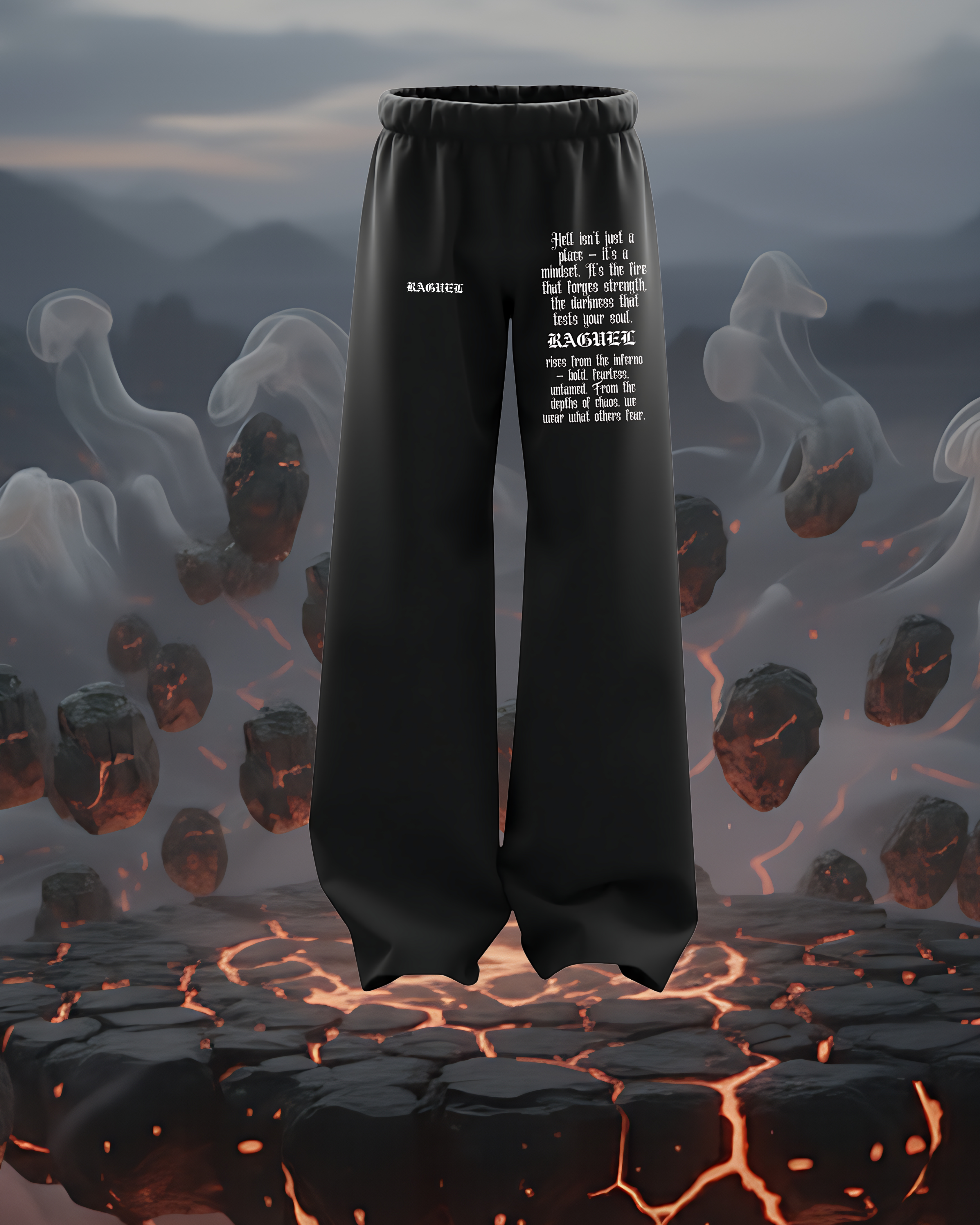 Raguel pr Straight Fit Baggy lower