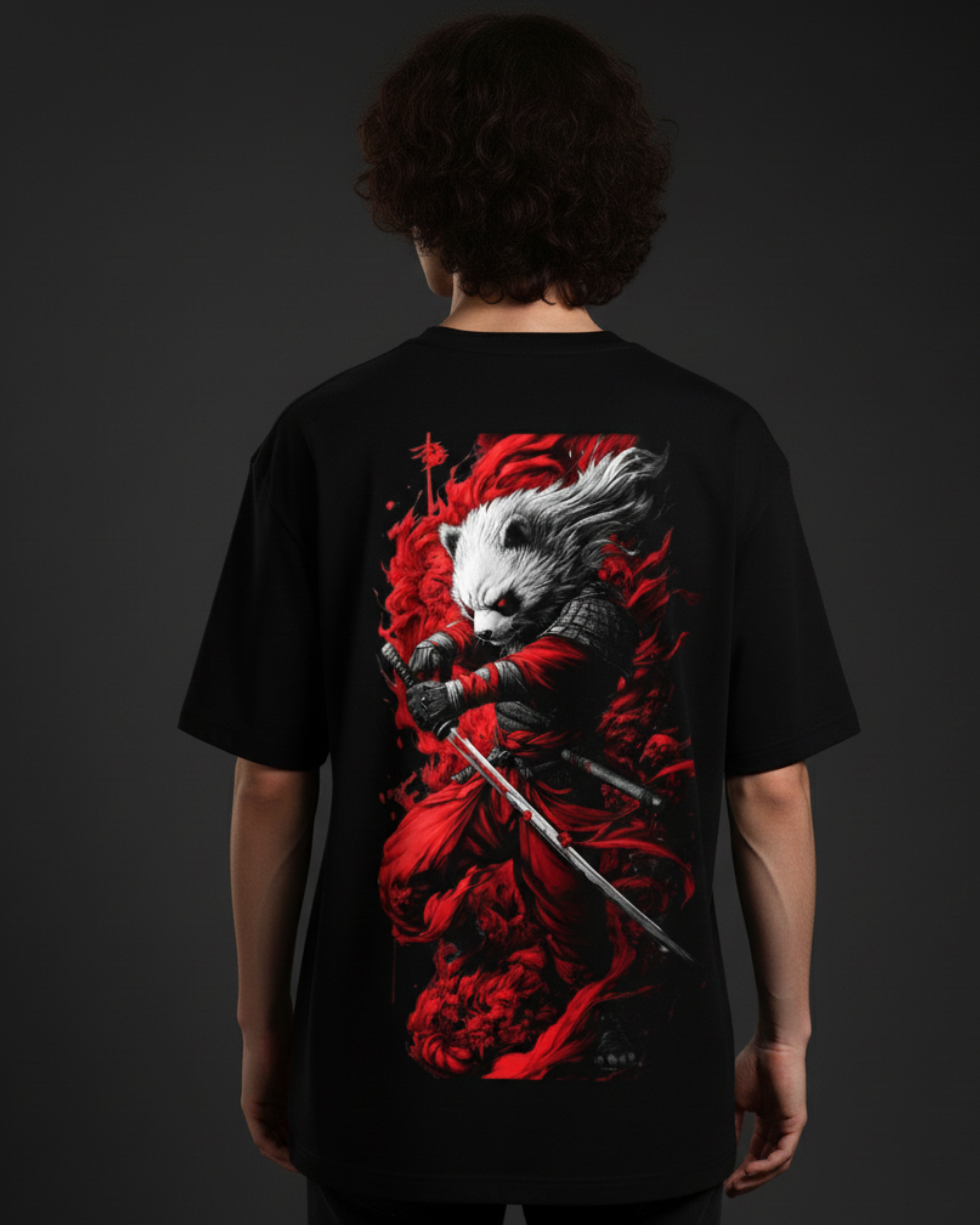 Giant Raccoon Oversize T-Shirt