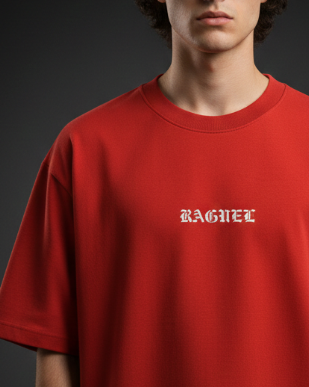 Raguel Red Oversize T-Shirt