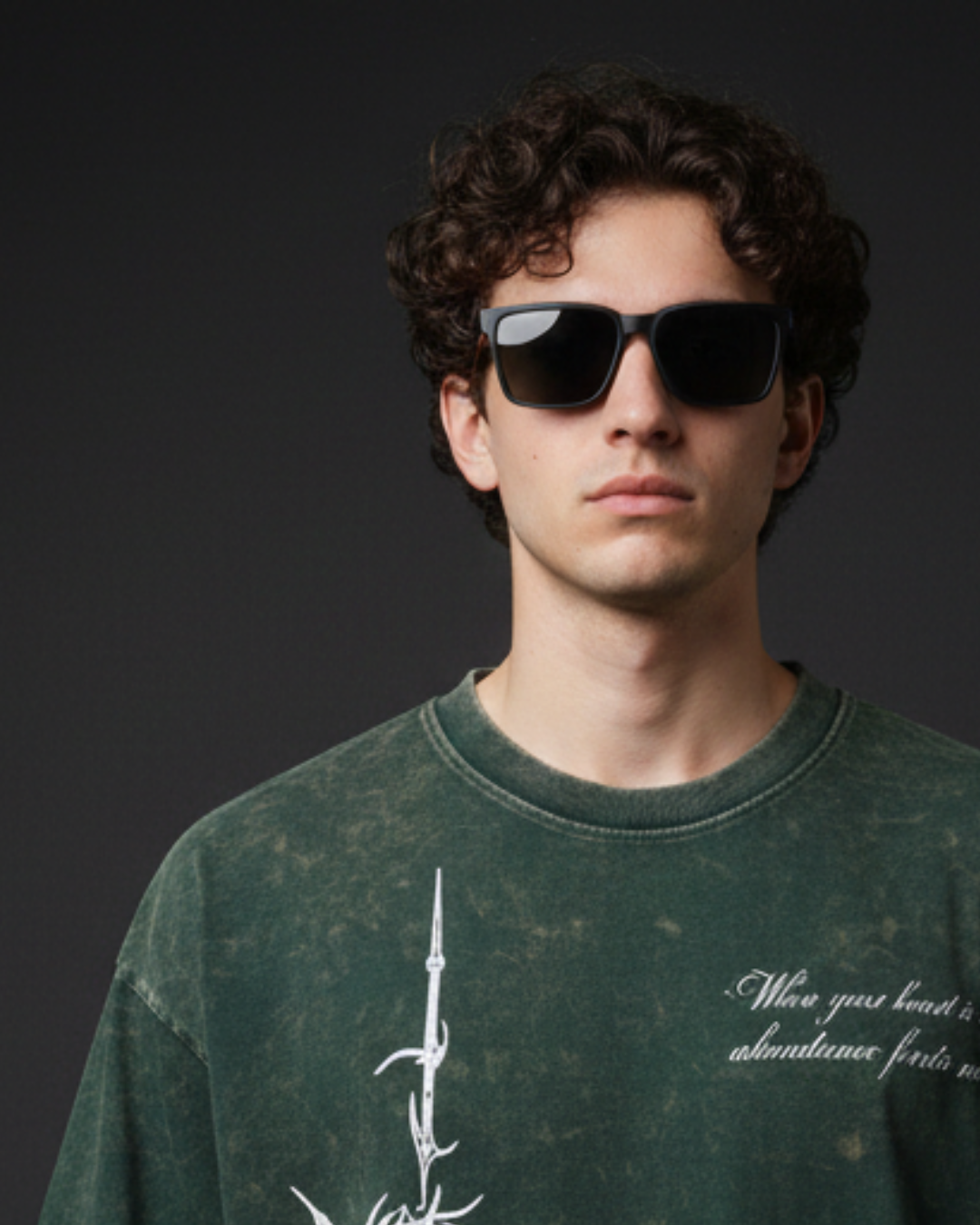 C-Rag Green Acidwash Oversize T-Shirt