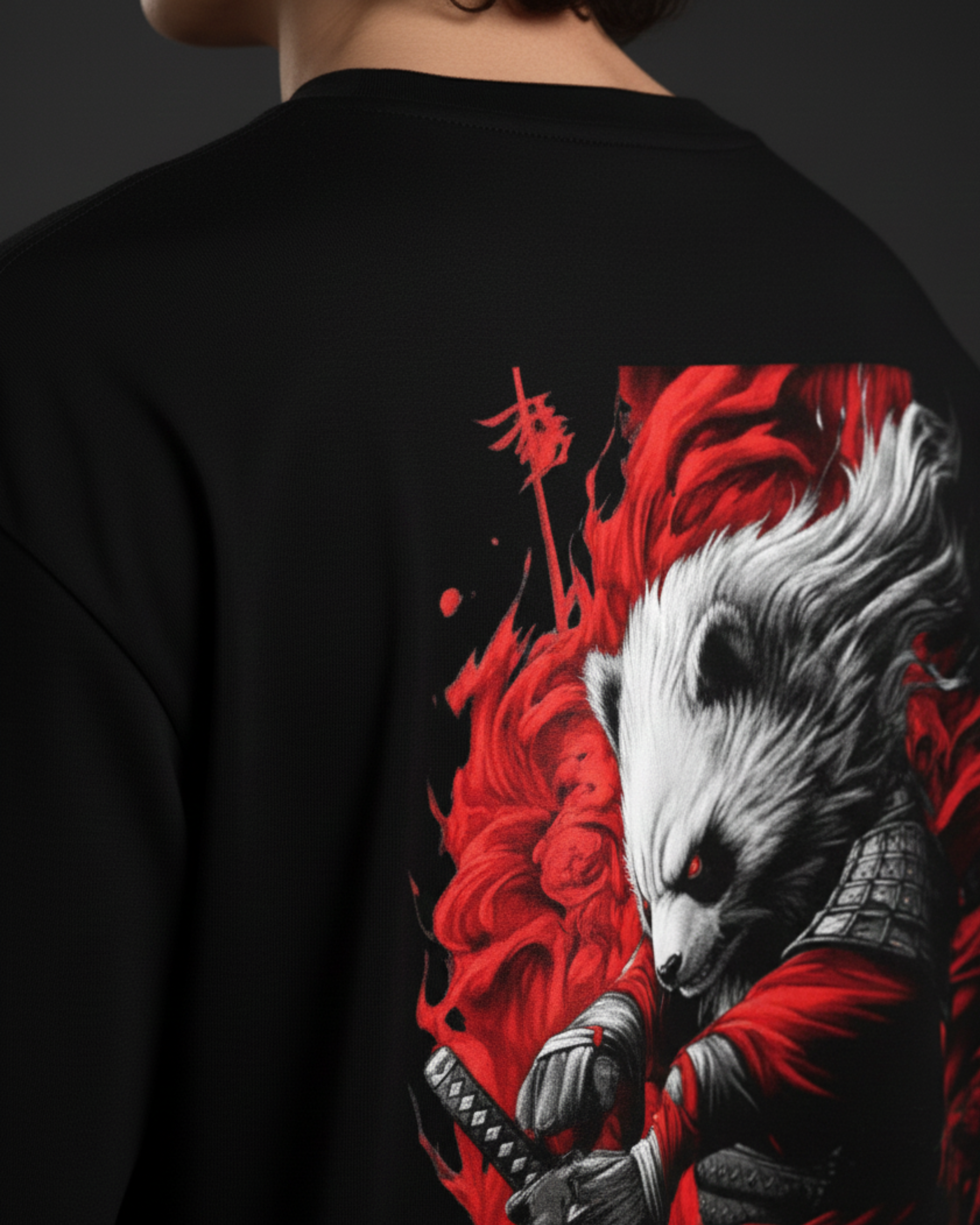 Giant Raccoon Oversize T-Shirt