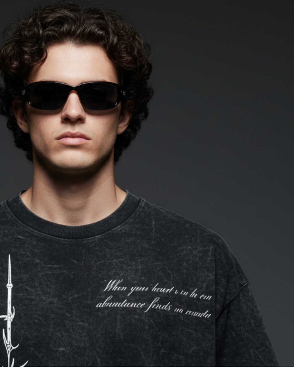 C-Rag Black Acidwash Oversize T-Shirt