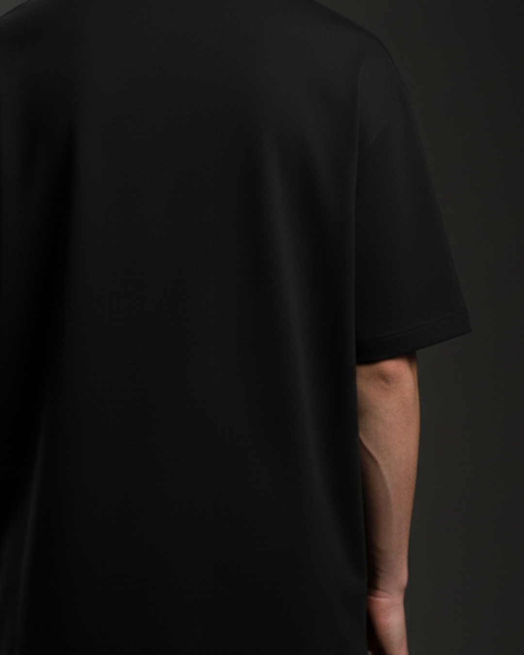 Raguel Black Oversize T-Shirt