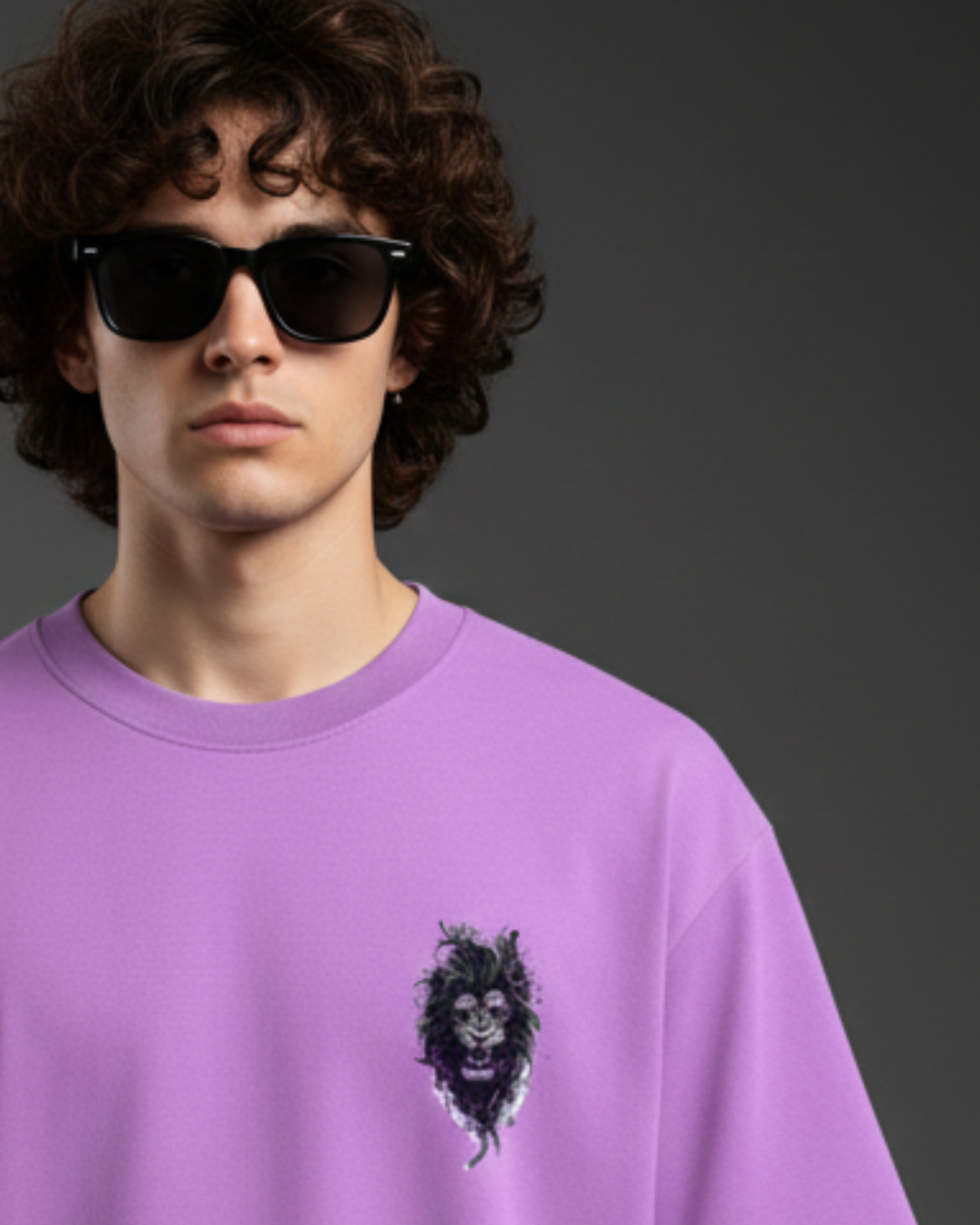 Amethyst lio Oversize T-Shirt
