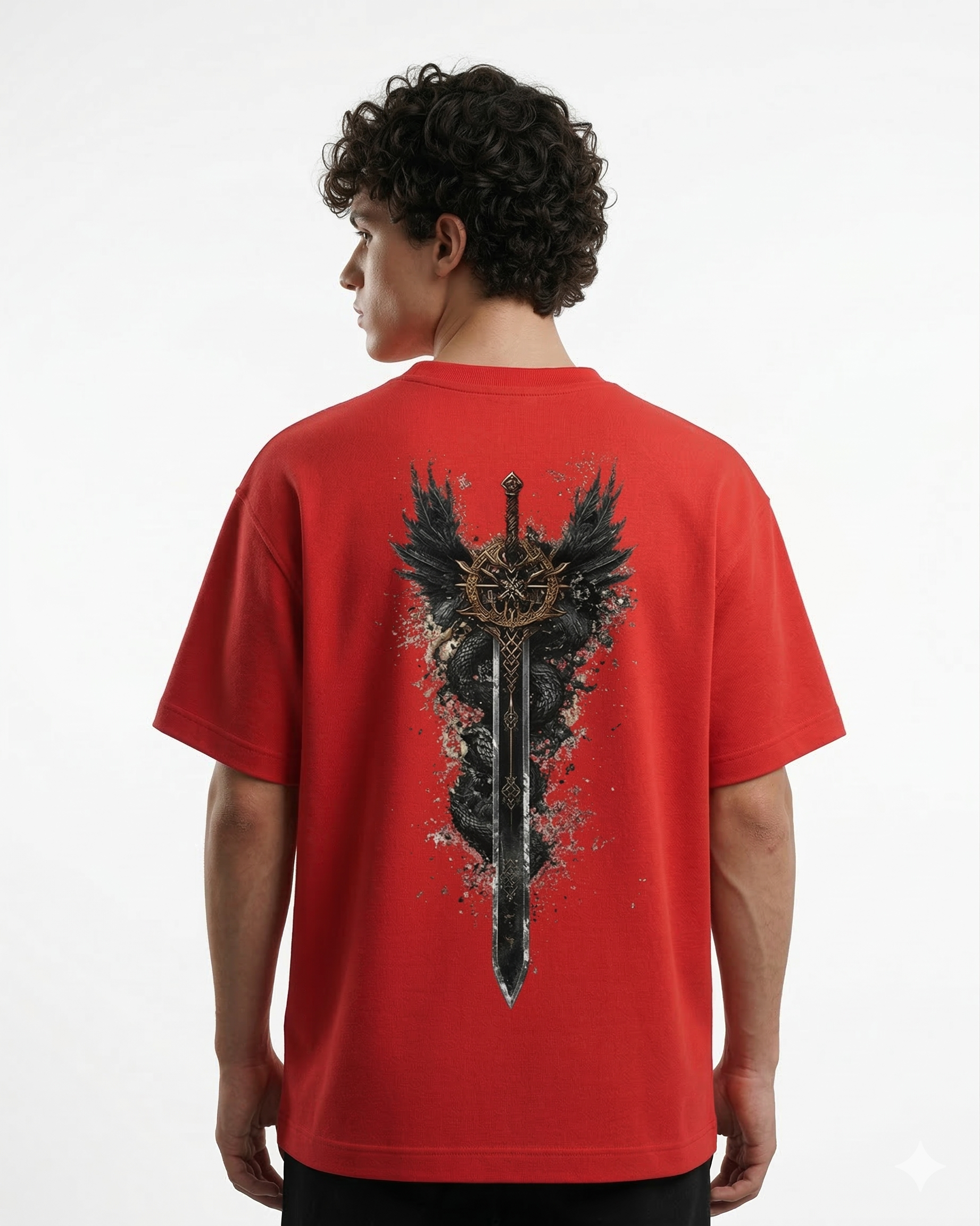 Snake Sword Oversize T-Shirt