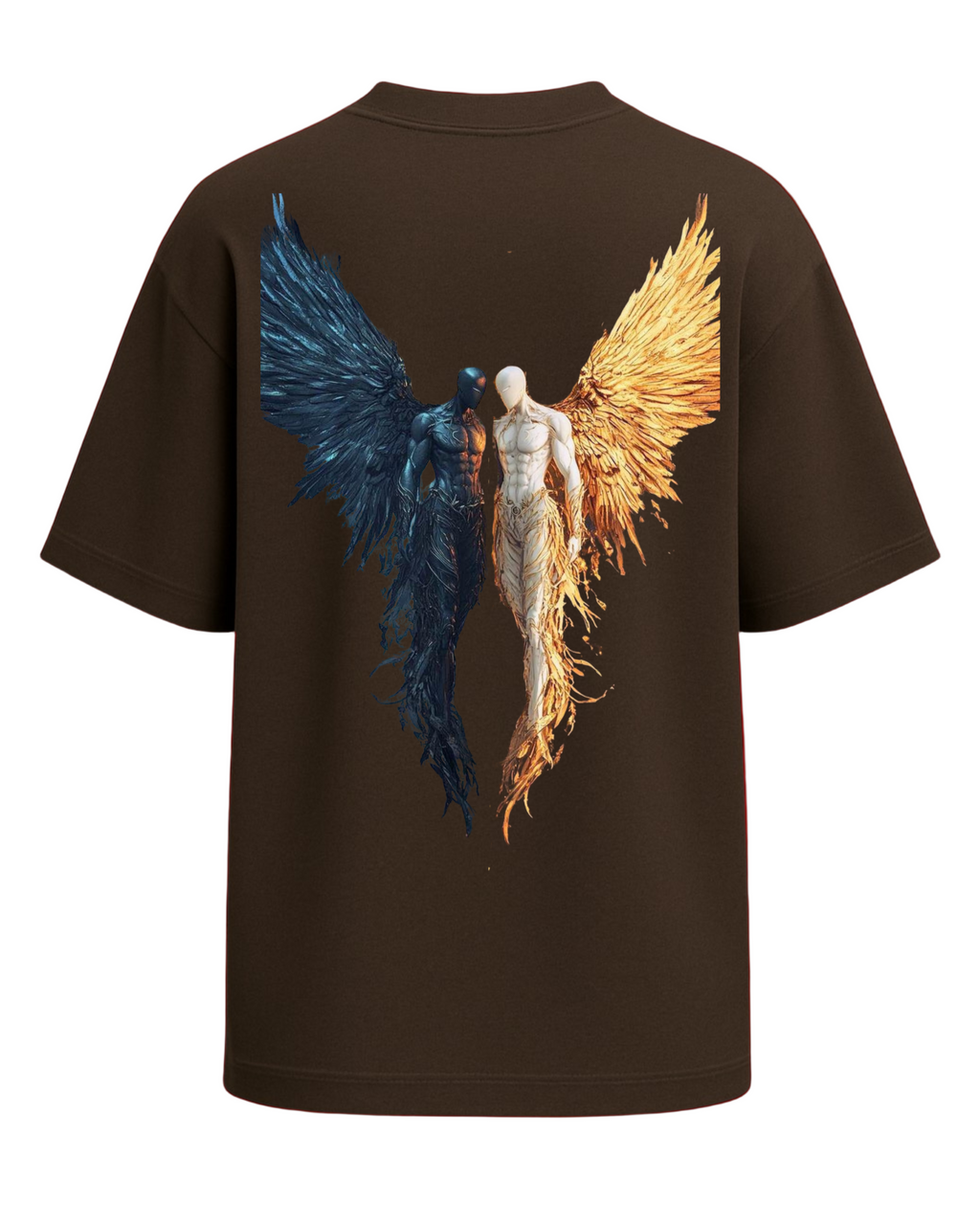 DEVIL & ANGEL Oversize T-shirt