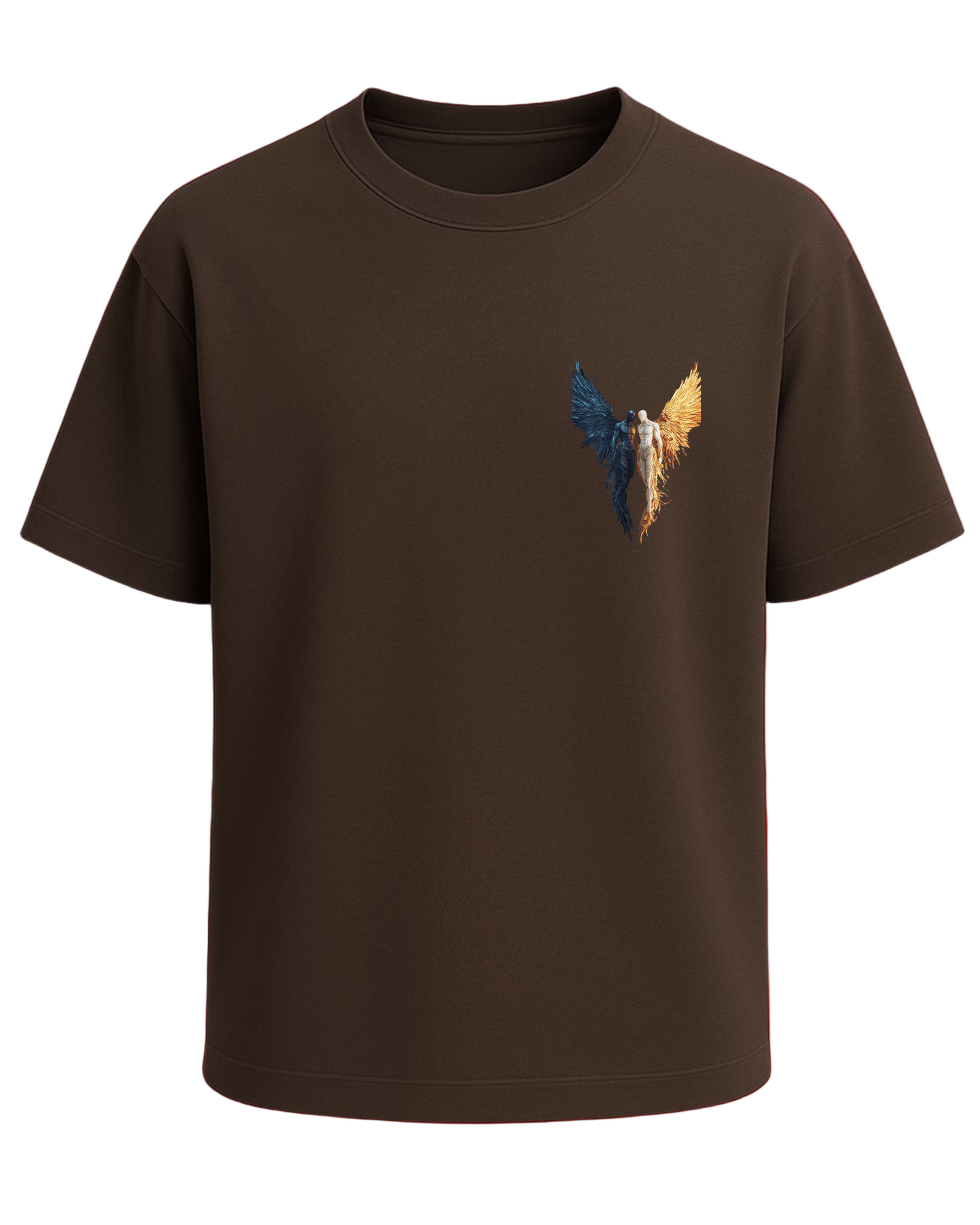 DEVIL & ANGEL Oversize T-shirt